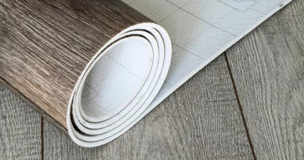 Sheet vinyl flooring