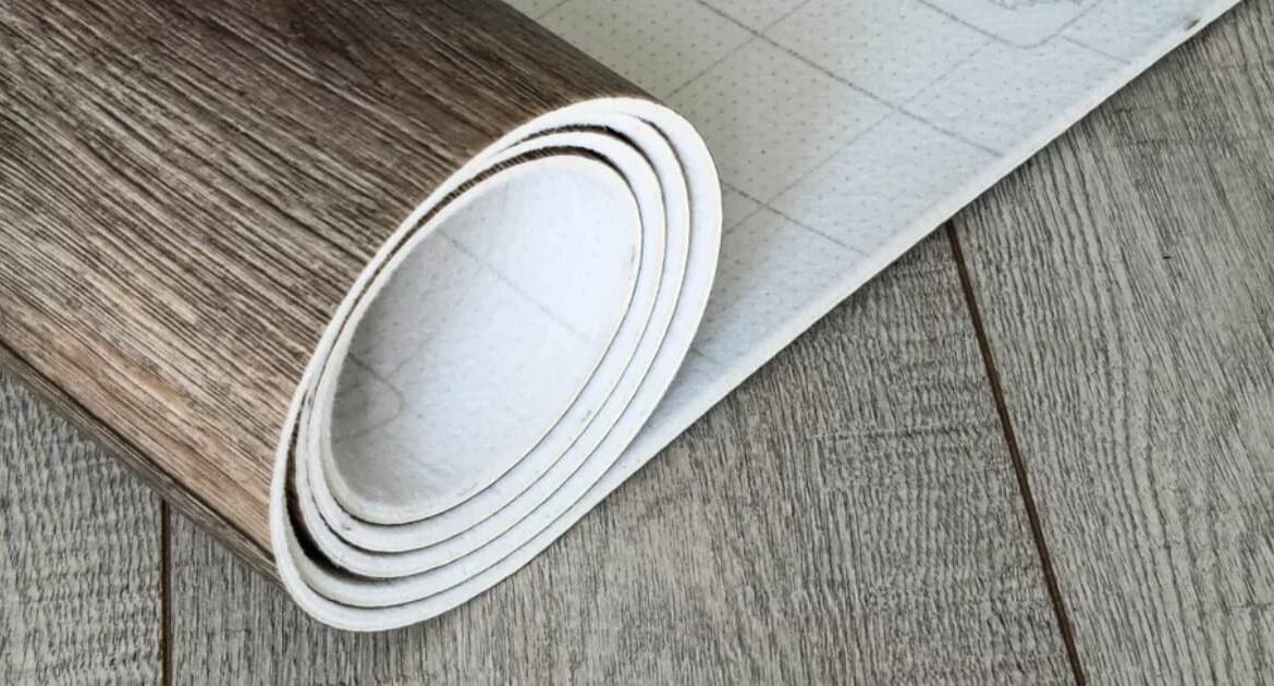 Sheet vinyl flooring